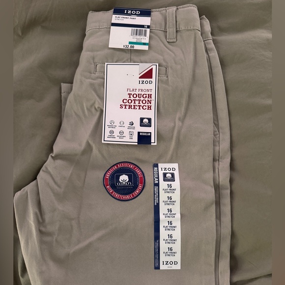 IZOD Boys Chinos - Light khaki - Picture 1 of 9